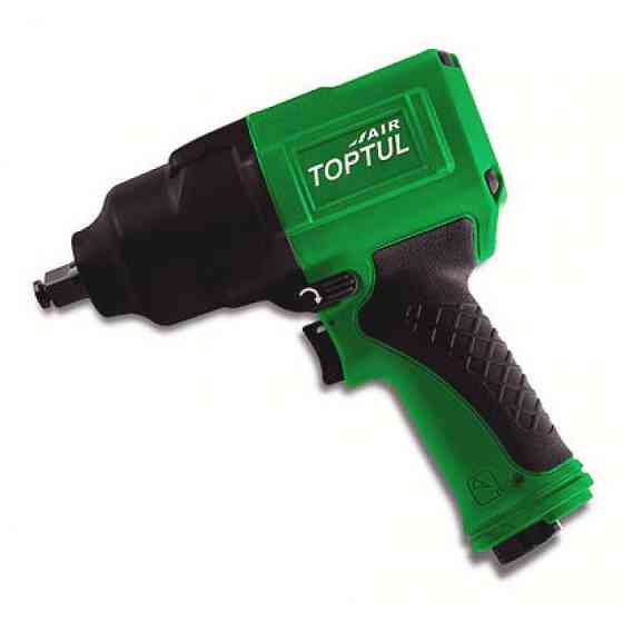 Пневмогайковерт профессиональный TOPTUL 1/2" 1085N/m 8000об/мин KAAJ1680 Харків