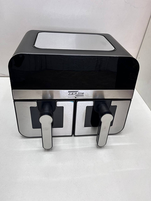 Аэрогриль мультипечь на два чаши с силиконовой формой в подарок Zepline ZP-0218 12 л 4200 Вт Київ - зображення 4