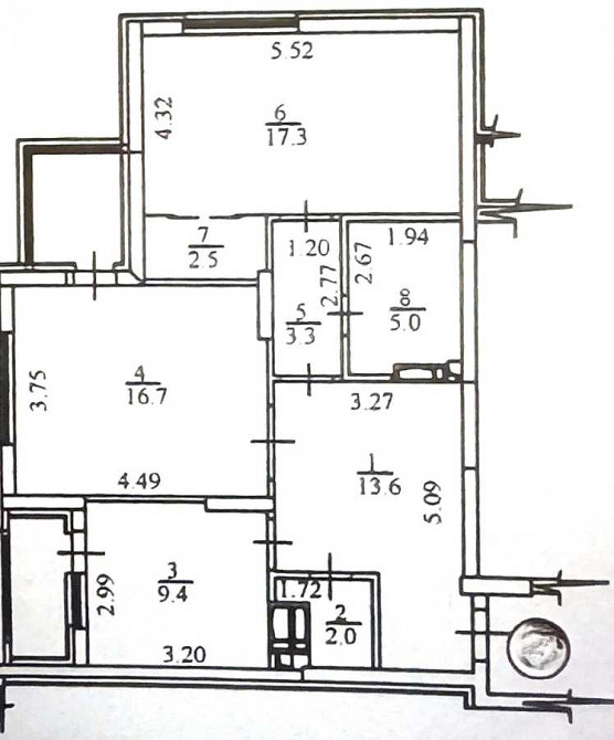 продажа 2-к квартира Киев, Днепровский, 110000 $ Київ - зображення 9