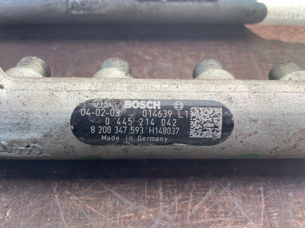 Топливная рейка (рампа форсунок) Nissan Interstar 2.2 / 2.5 dci 2003-2010 (0445214042) Ковель - изображение 2