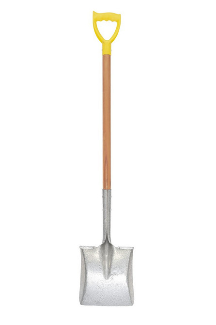 Лопата совковая MASTERTOOL 225х275х1200 мм молотковая покраска с деревянной ручкой и держаком 14-626 Харків - зображення 2