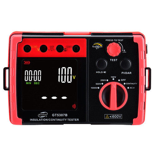 Тестер для сопротивления изоляции (мегаомметр) (0-5,5 ГΩ) BENETECH GT5307B Харків - зображення 1