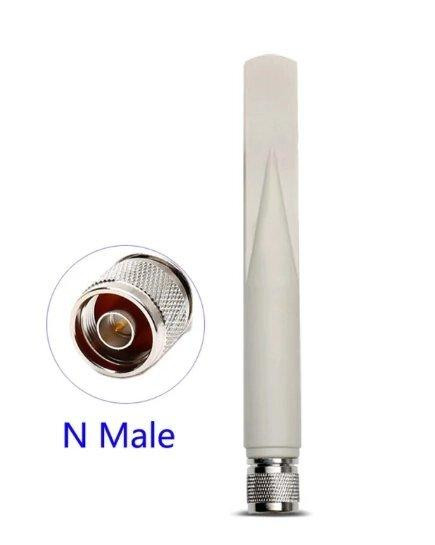 Антенна двухдиапазонная 2390-3470/4560-6300MHz 9dBi, 17.5 см, N-male, водонепроницаемая Дніпро - зображення 1