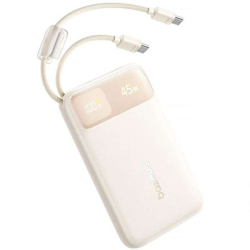 Портативное ЗУ Power Bank Baseus EnerFill FC11 PD22.5W with cable 10000 mAh (2USB-C) (E0027R) Херсон - зображення 2