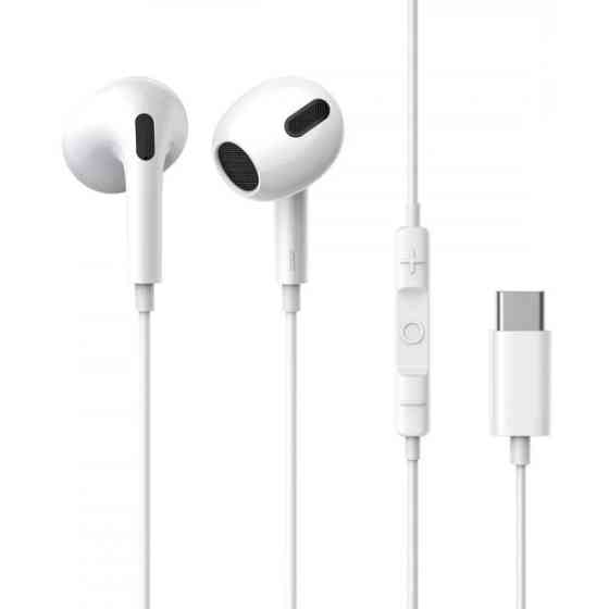 Навушники Baseus Encok Wired C17 Type-C White (NGCR010002) Харьков