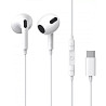 Навушники Baseus Encok Wired C17 Type-C White (NGCR010002) Харків