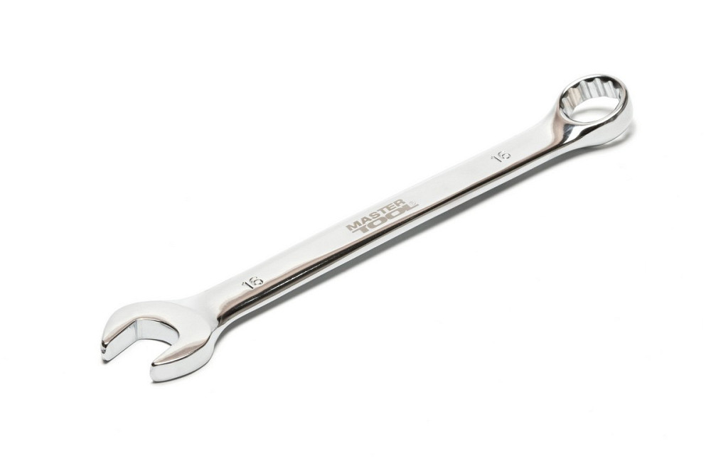 Ключ комбинированный MASTERTOOL 16 мм 31CrV3 DIN 3113 SS 71-1016 Харків - зображення 2