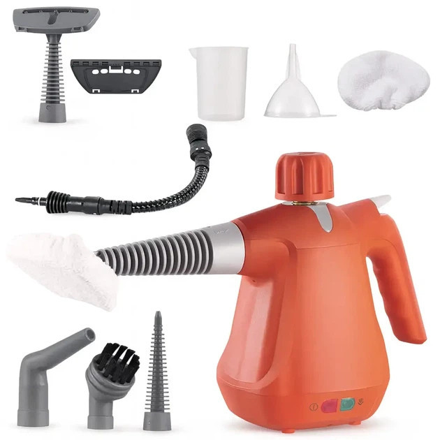 Пароочиститель Domotec MS-1372 1000 Вт оранжевый Киев - изображение 1