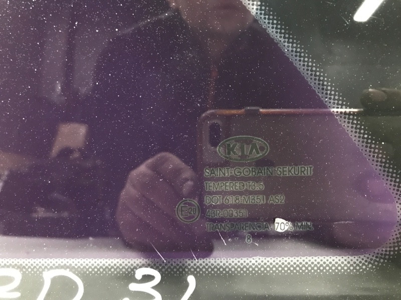 Стекло в кузов заднее левое KIA Ceed 2006-2012 878301H100 (Арт. 43910) Київ - зображення 3