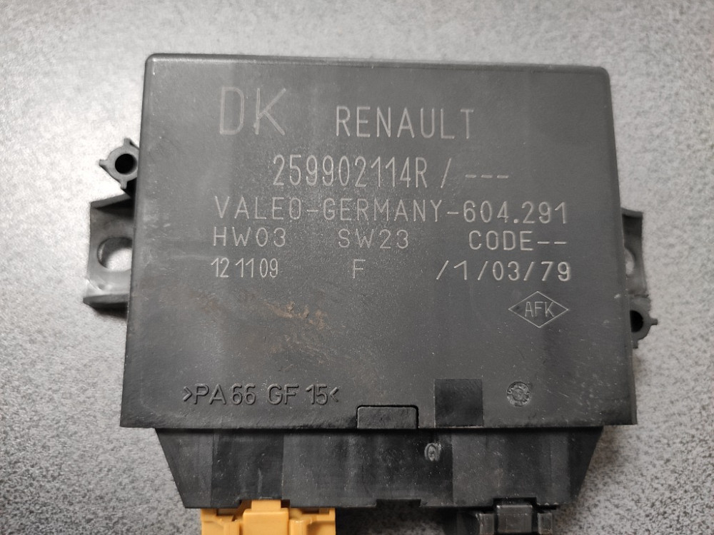 Модуль парктроника Renault Megane III 2008-2015 (259902114R) Ковель - изображение 2
