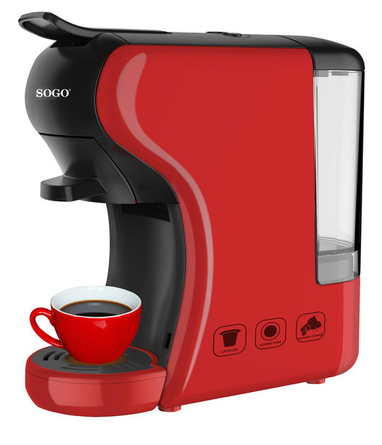 Кофеварка капсульная Sogo SS-5675-R красная Киев - изображение 1