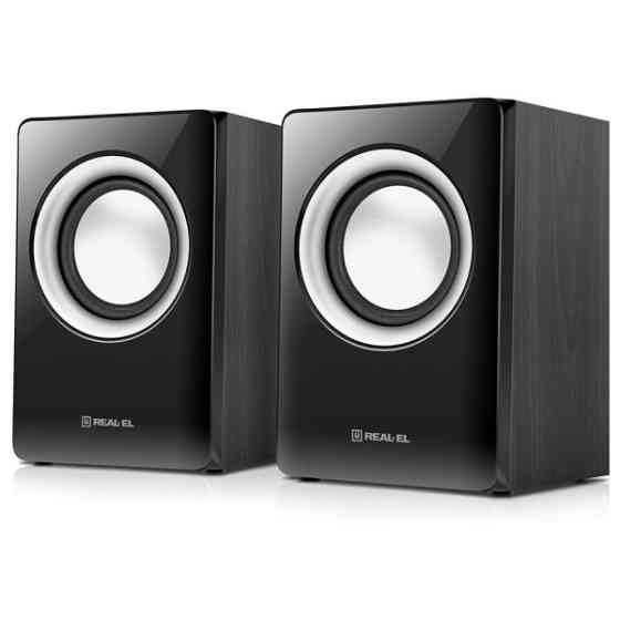 Акустична система REAL-EL S-215 Black (EL121200002) Харків