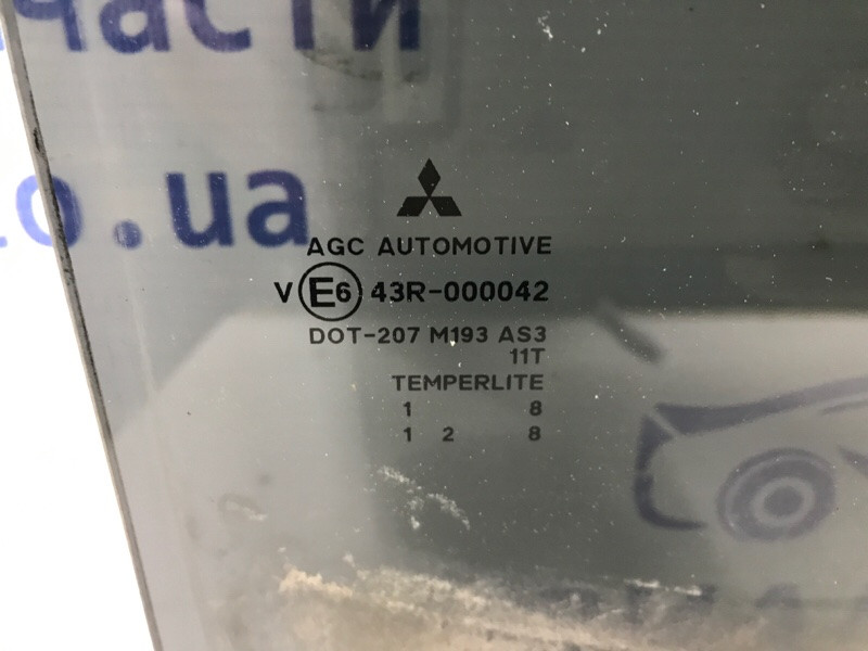 Стекло двери заднее правое Mitsubishi L200 2006-2015 5736A008 (Арт. 51551) Київ - зображення 3