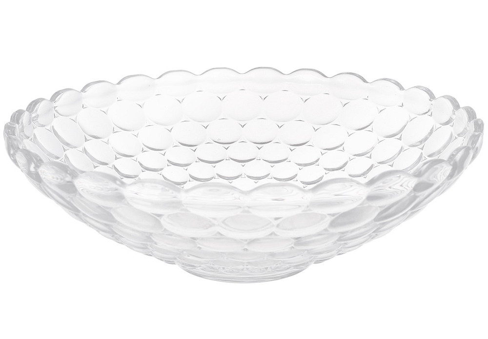 Фруктівниця Bona Di Bauble 992-107 30х10 см прозора Київ - зображення 1