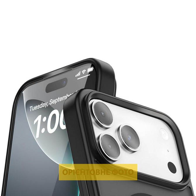 TPU+PC чехол Metal Buttons with MagSafe Colorful для Apple iPhone 17 (6.3") Херсон - изображение 7