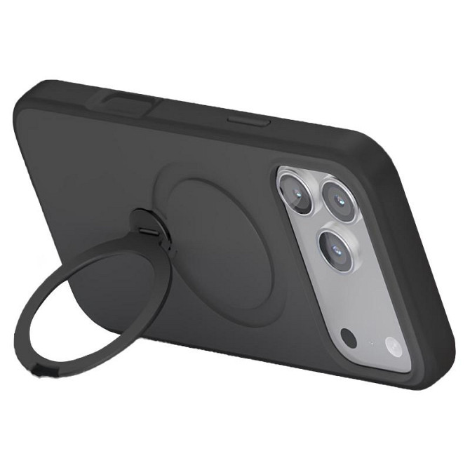 TPU+PC чехол Metal Buttons with MagSafe Colorful HQ Ring для Apple iPhone 17 Pro (6.3") Херсон - изображение 2