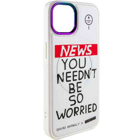 TPU+PC чехол Funny pictures with MagSafe для Apple iPhone 12 Pro / 12 (6.1") Херсон