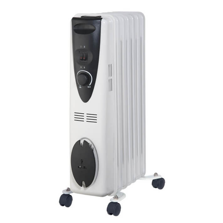 Масляный радиатор GSС 301015000 7 ребер 1500 Вт Київ - зображення 1