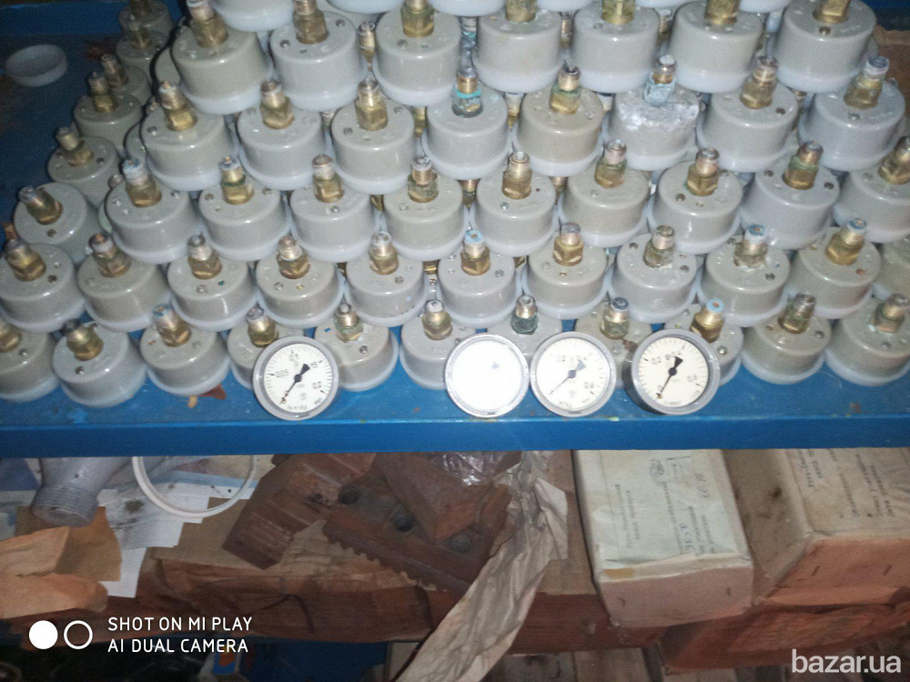Манометры М-1/4 0,2мпа 120шт 0,6мпа. -240шт по 60грн шт Харків - зображення 2