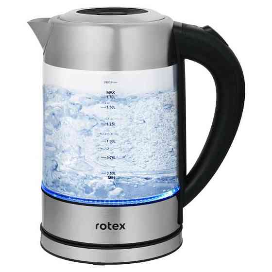Электрочайник Rotex RKT87-SGS 1.7 л серебристый Київ