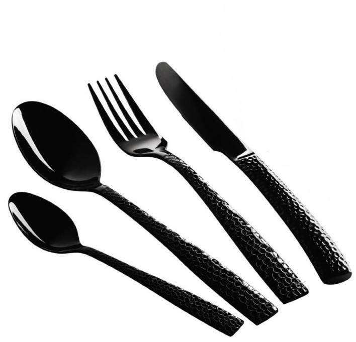 Набір столових приладів Berlinger Haus Black Royal Collection BH-2618 24 предмета Киев - изображение 1