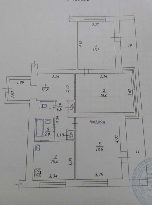 продажа 3-к квартира Киев, Печерский, 137000 $ Киев - изображение 3