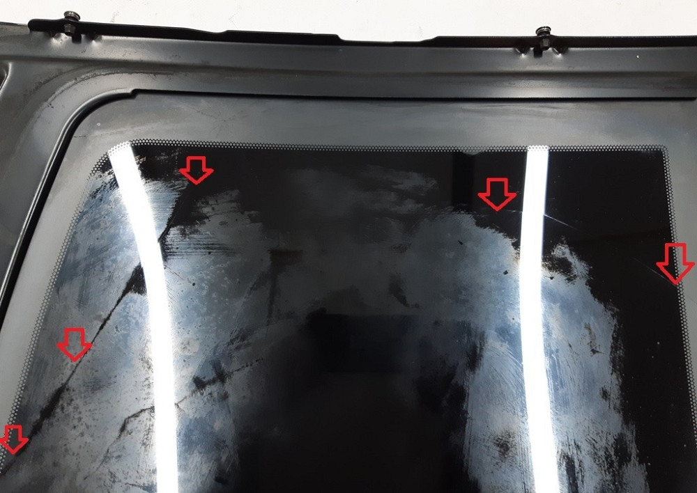 Стекло люка(округлый язычок) с повреждением Tesla model S 1026856-S0-C Киев - изображение 7