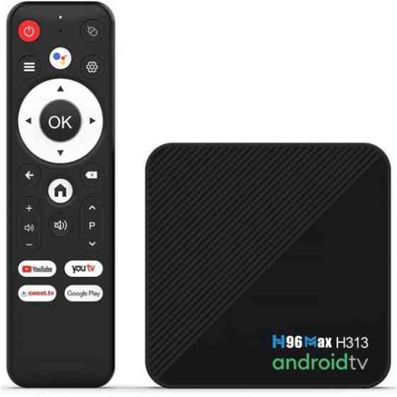 DM ТВ-приставка H96 Max 2GB/16GB Black (H313) Харьков