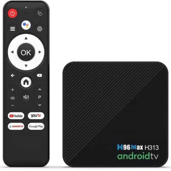 DM ТВ-приставка H96 Max 2GB/16GB Black (H313) Харьков - изображение 1