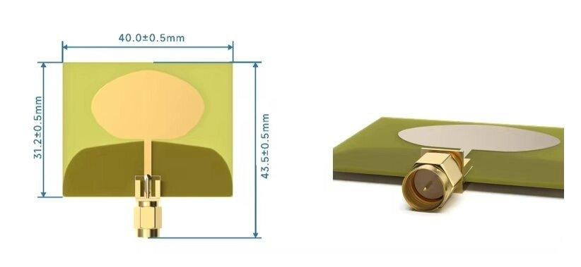 Антенна UWB 4000-8000MHz 4.8dBi 5W, SMA-male Дніпро - зображення 3