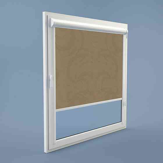 Рулонна штора Rolets Фестиваль 2-703-575 57.5x170 см закритого типу Коричнева Київ