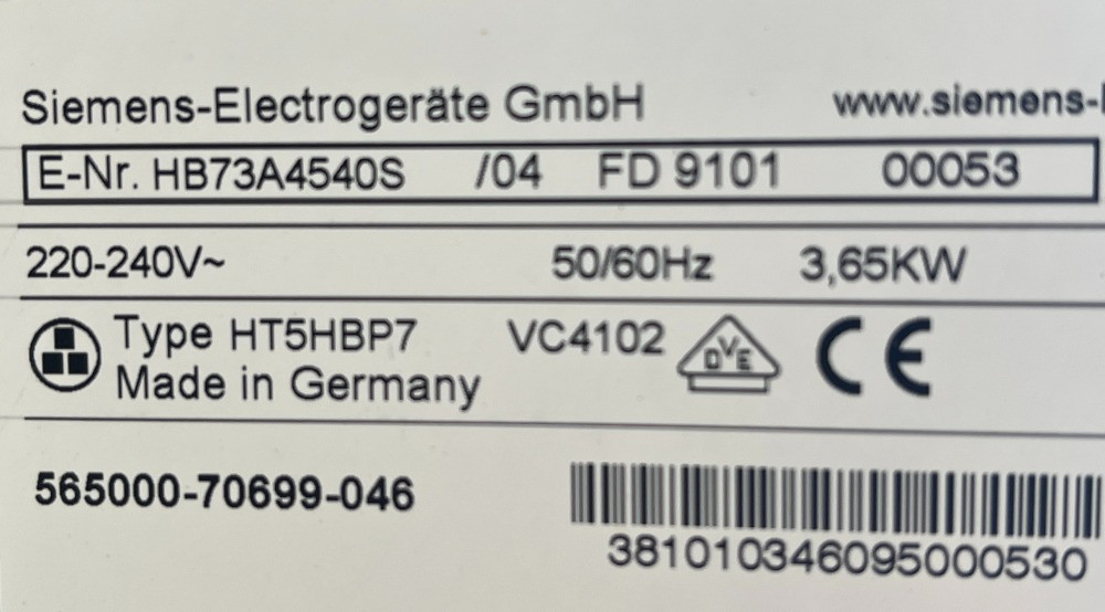 Духовка Siemens духовой шкаф Made in Germany піроліз ідеальний стан Бережаны - изображение 4