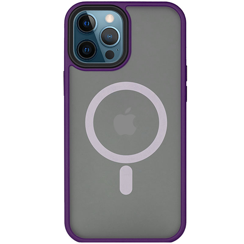 TPU+PC чехол Metal Buttons with MagSafe для Apple iPhone 14 Pro Max (6.7") Херсон - зображення 1