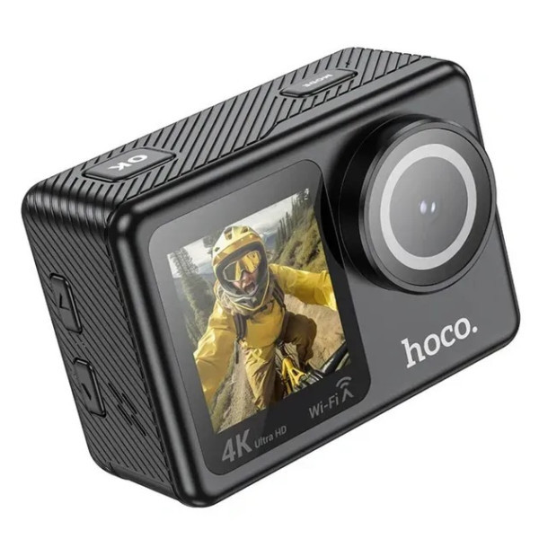 Екшн-камера Hoco DV101 dual color screen sports camera Black (Код товару:41295) Харків - зображення 2
