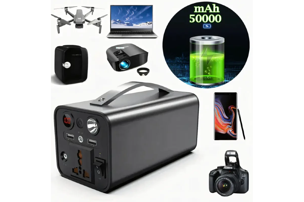 Портативна зарядна станція 200Вт Powerbank 50000мАч Полтава - изображение 2