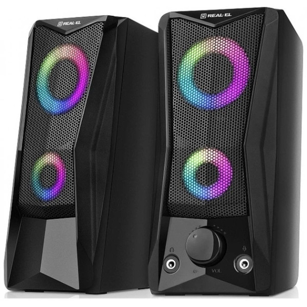 Акустична система REAL-EL S-107 Black (EL121100017) (Код товару:43314) Харків - зображення 5