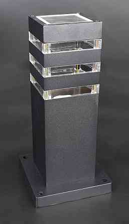 Вуличний ліхтар стовпчик 8024/30-bk Чорний 29х14х14 см. Киев