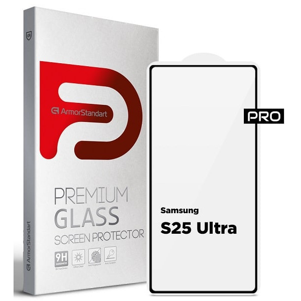 Захисне скло ArmorStandart Pro для Samsung S25 Ultra S938 Black (ARM81613) (Код товару:42355) Харків - зображення 1