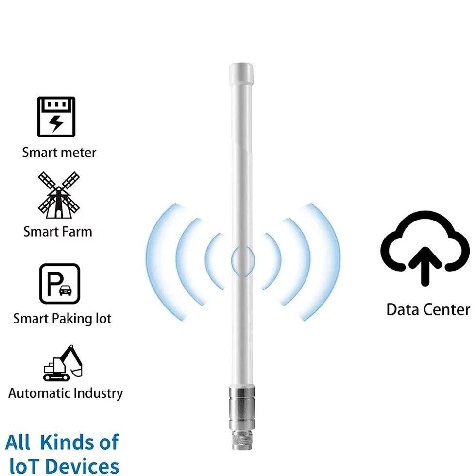 Антенна 840-1040/1100-1260 МГц 5,8 dBi, до 50 Вт, водонепроницаемая, из стекловолокна, N-male разъем Днепр - изображение 7