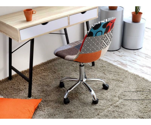 Офісне крісло Астер м'яке різнокольорова тканина Дніпро - зображення 4