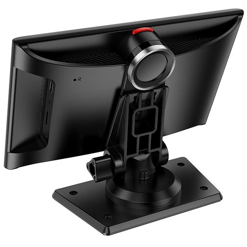 Мультимедийный автомобильный монитор Hoco HU2 Imogen 7-inch car wireless portable screen Херсон - зображення 6