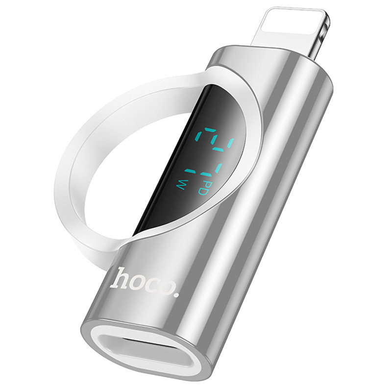 Переходник Hoco UA32B Lightning male to Type-C female display adapter Херсон - изображение 2