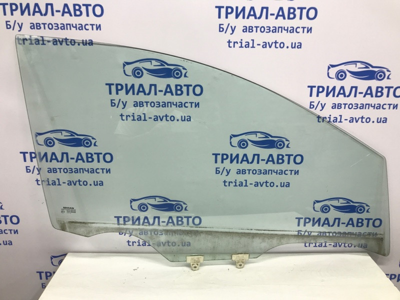 Стекло двери переднее правое Nissan Tiida C11 1.6 БЕНЗИН HR16 2004 (б/у) Киев - изображение 1