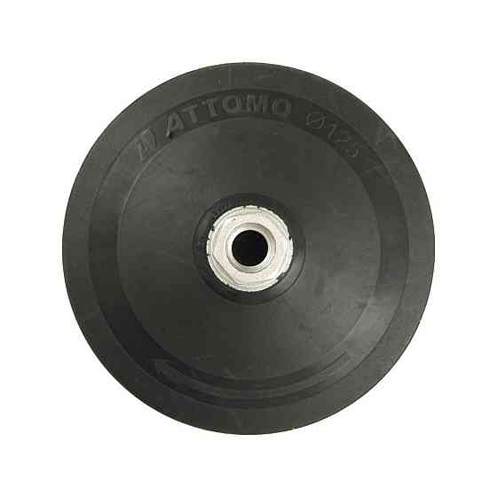 Платформа для круга шлифовального MASTERTOOL с липучкой Velcro Ø 125 мм 1 мм М14 08-6003 Харків