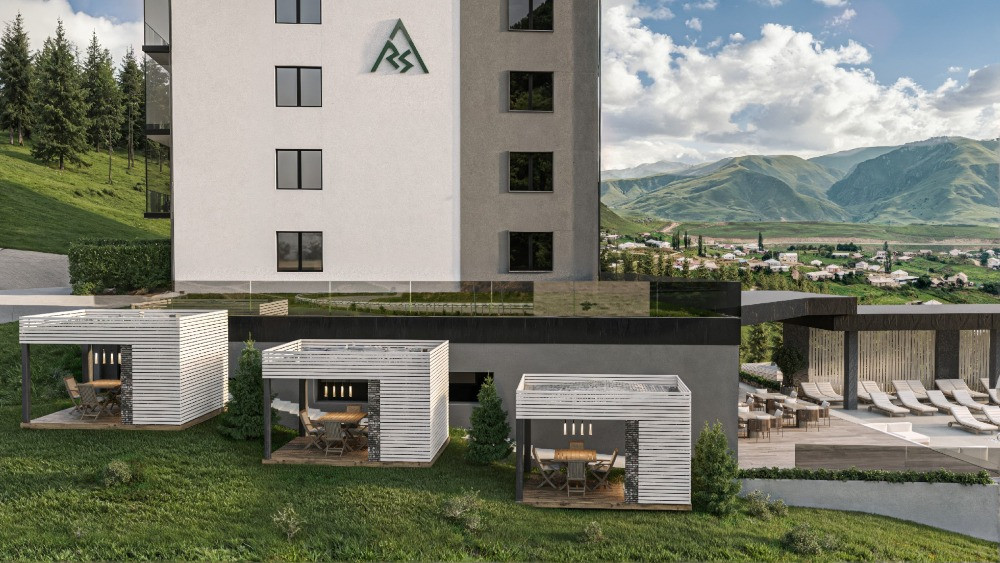 Апартаменти площею 60,8 м² у готельному комплексі Rich Stone Apart Hotel Яремче - зображення 12