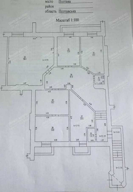 продажа помещения свободного назначения, здания Полтава, Киевский, 100000 $ Полтава - зображення 11