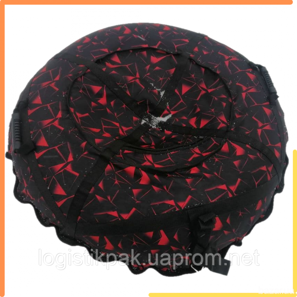 Тюбинг Ватрушка для снега 100 см "Rosso" (Оксфорд) Харків - зображення 1