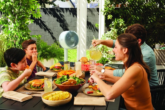 Вентилятор напольный и настольный Shark FlexBreeze fan FA220EU 36 Вт белый Київ - зображення 10