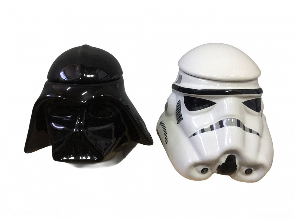Подарочный Набор Кружка Чашка Бокал 3D Крышкой Star Wars Дарт Вейдер и Штурмовик 3D Киев - изображение 2