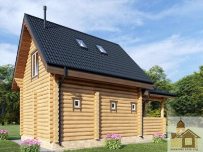 Купити дерев’яну баню з піччю – Закарпат Зруб-Буд Одеса - зображення 2